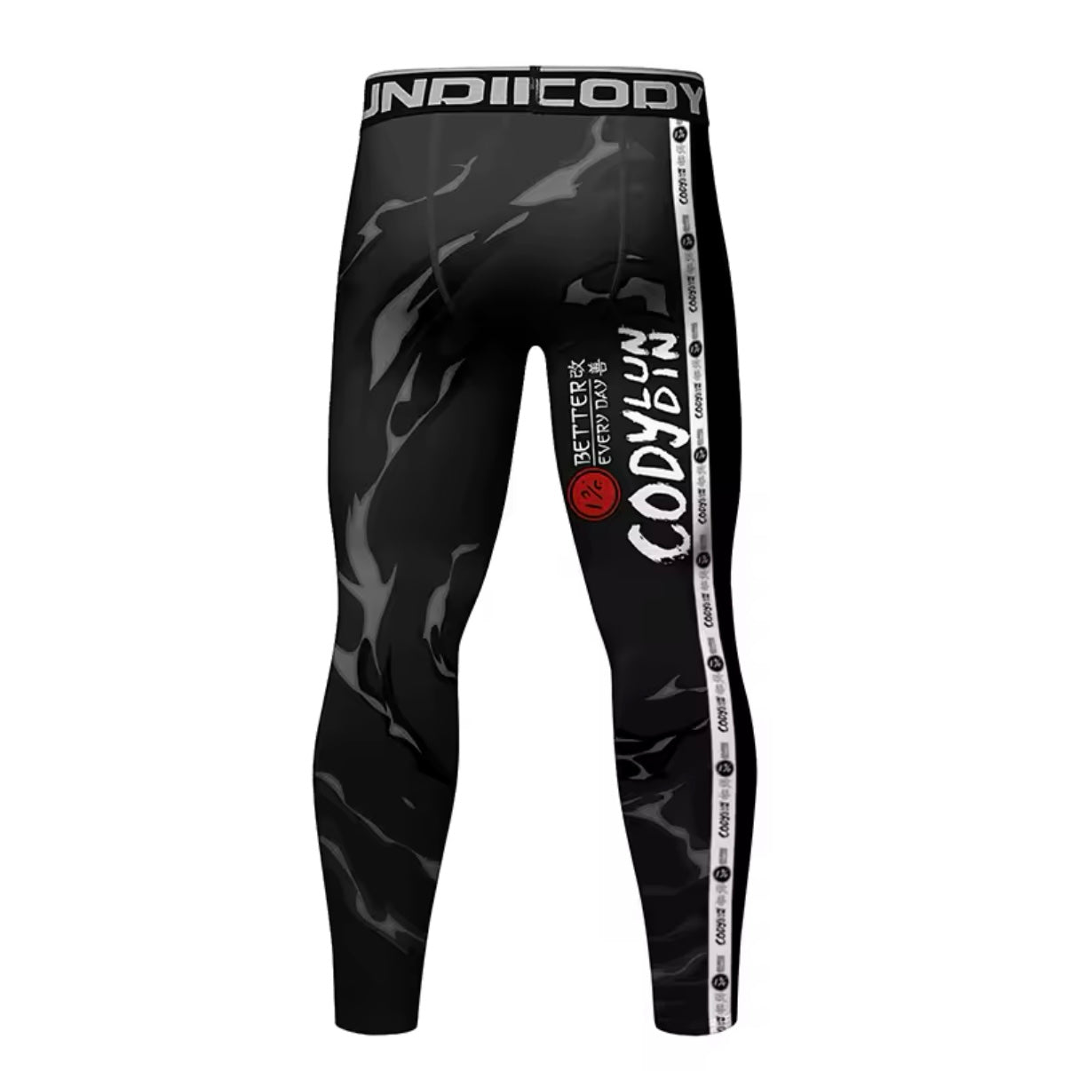 Always Injured Premium BJJ No Gi / MMA Set. Rash Guard, Shorts & Spats