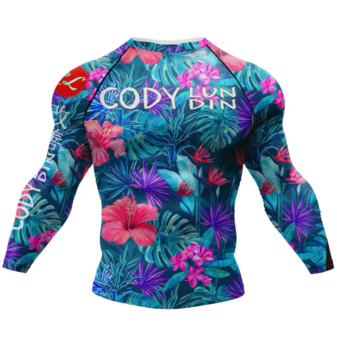 Flower Premium BJJ No Gi / MMA Set. Rash Guard, Shorts & Spats