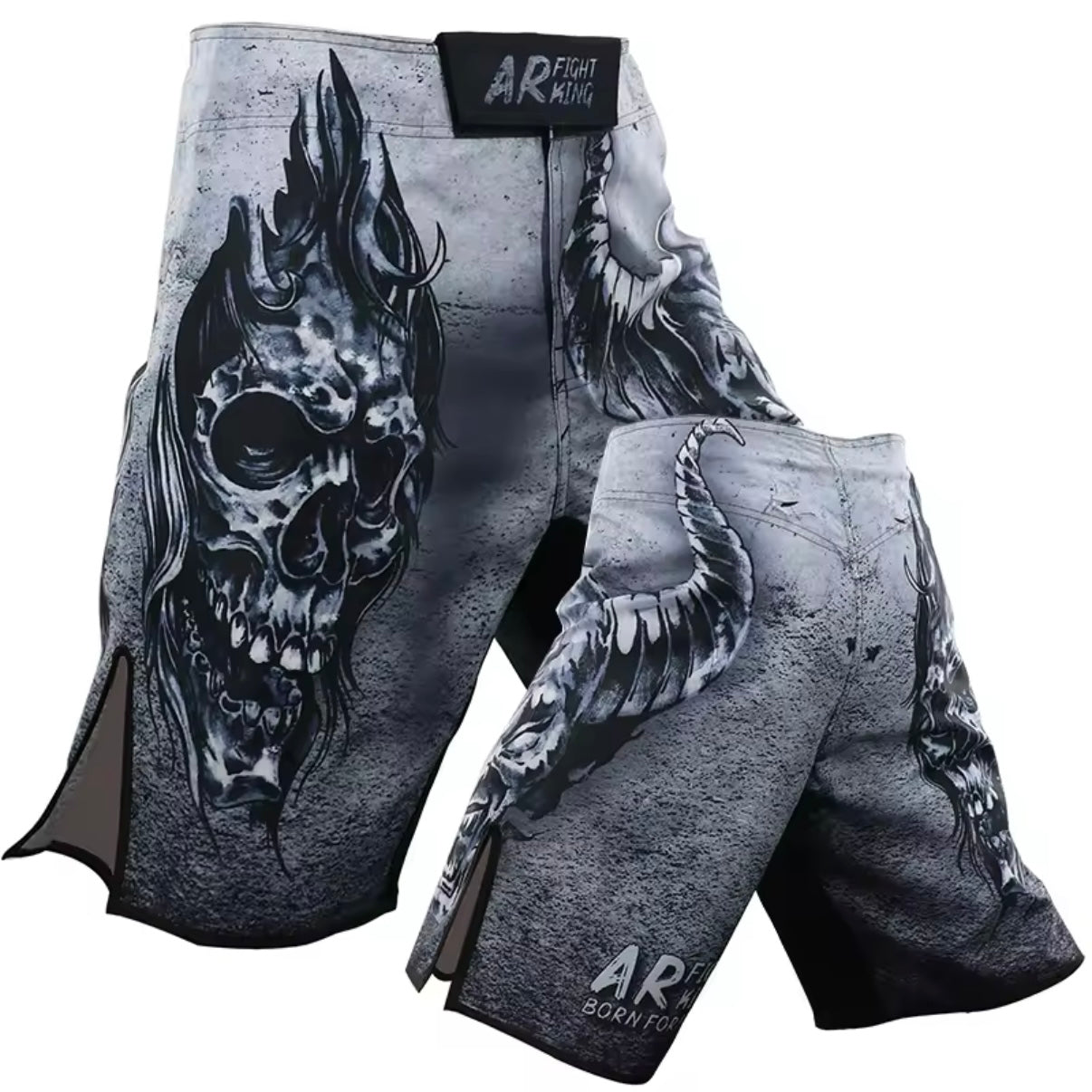 Dark Skull Premium MMA Grappling Shorts