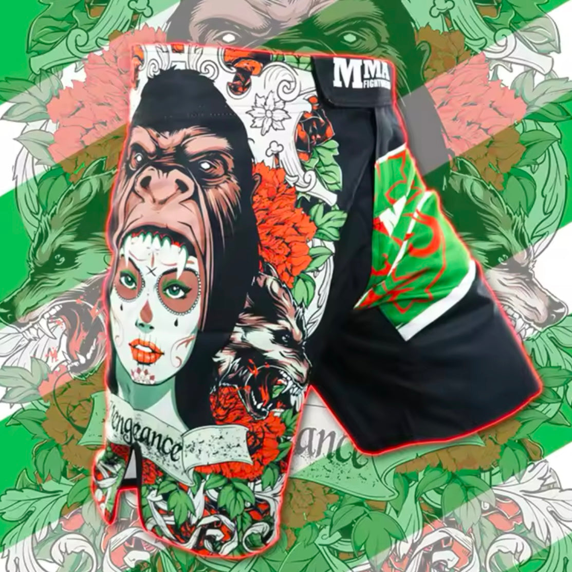 Vengeance Premium MMA Grappling Shorts