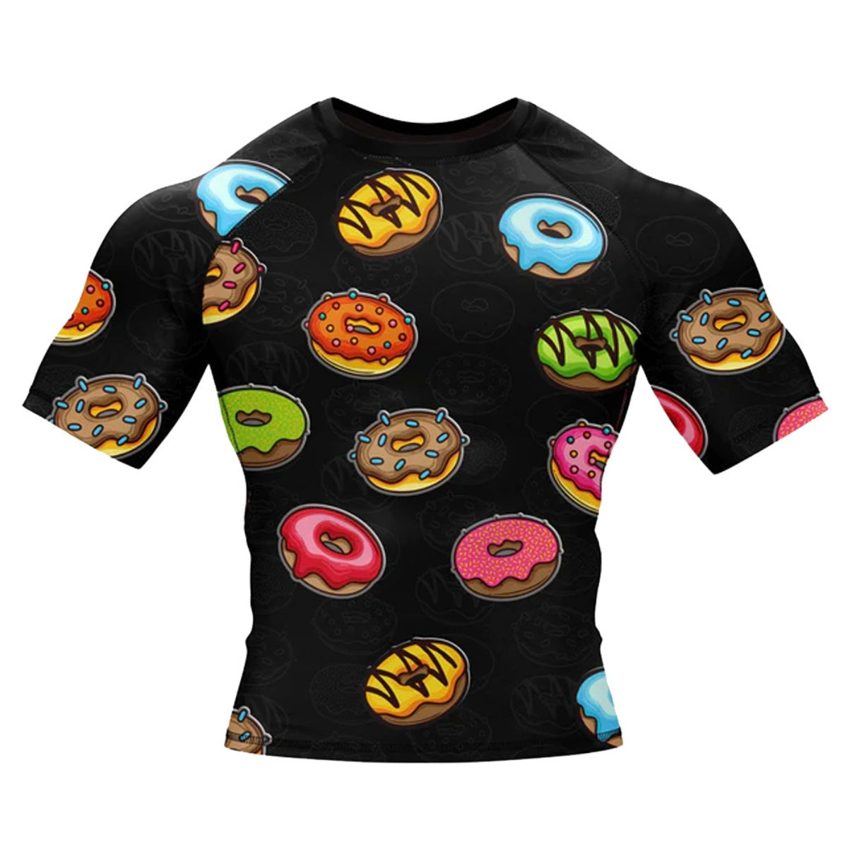 Donut Premium Rash Guard - LONG OR SHORT SLEEVE