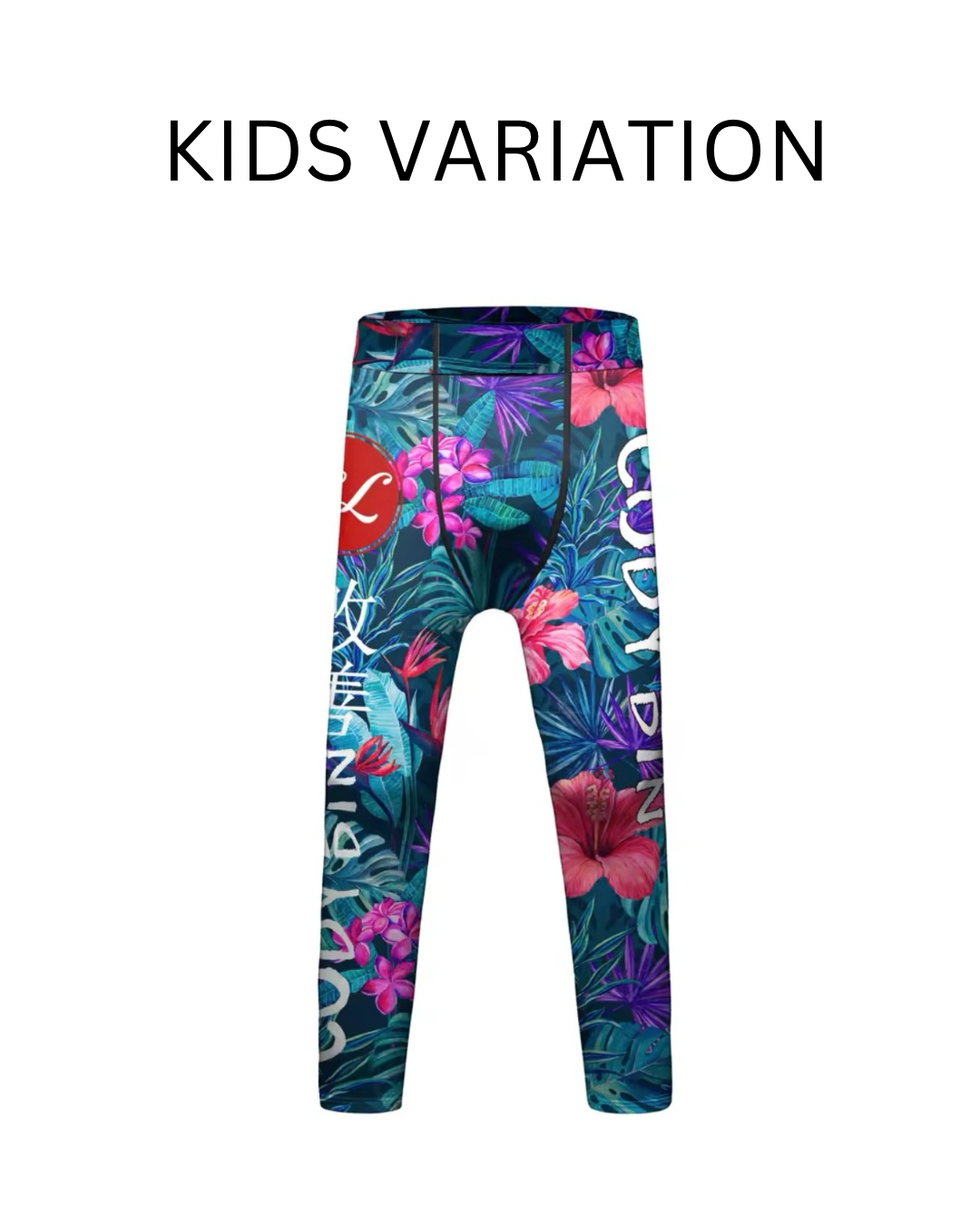 Flower Premium BJJ No Gi / MMA Set. Rash Guard, Shorts & Spats
