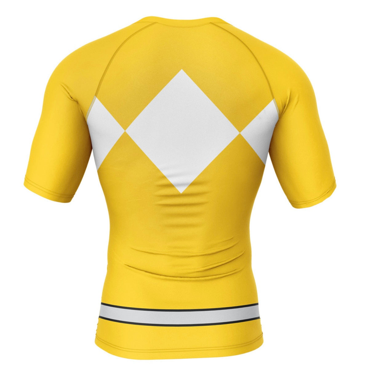 Yellow Power Ranger Premium Rash Guard - LONG OR SHORT SLEEVE