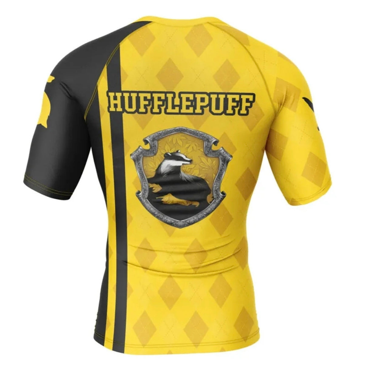Harry Potter Hufflepuff Premium Short Sleeve Rash Guard