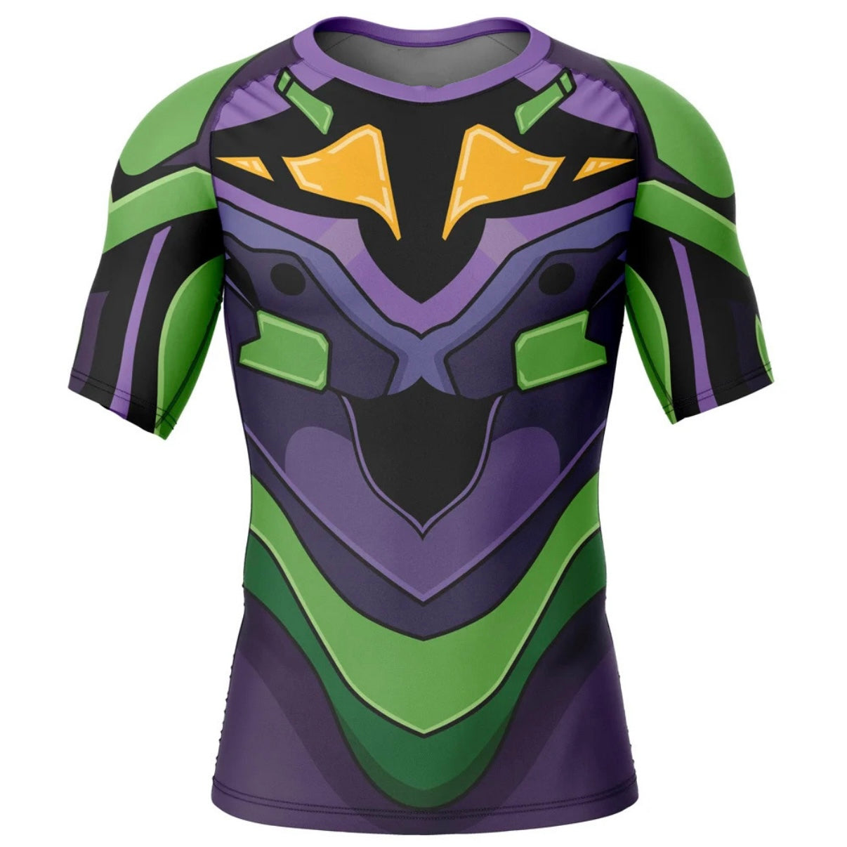 Evangelion Unit One Armor Premium Short Sleeve Rash Guard