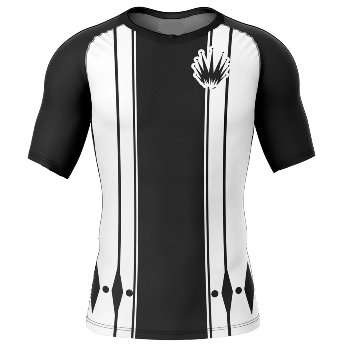 Bleach Zaraki Kenpachi Premium Short Sleeve Rash Guard