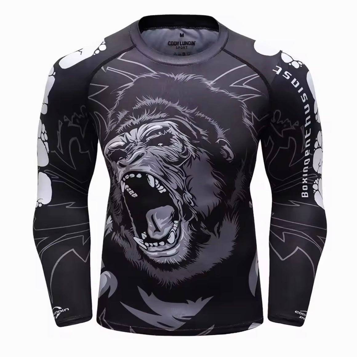 Gorilla Premium BJJ / MMA Rash Guard - LONG & SHORT SLEEVE VARIATIONS
