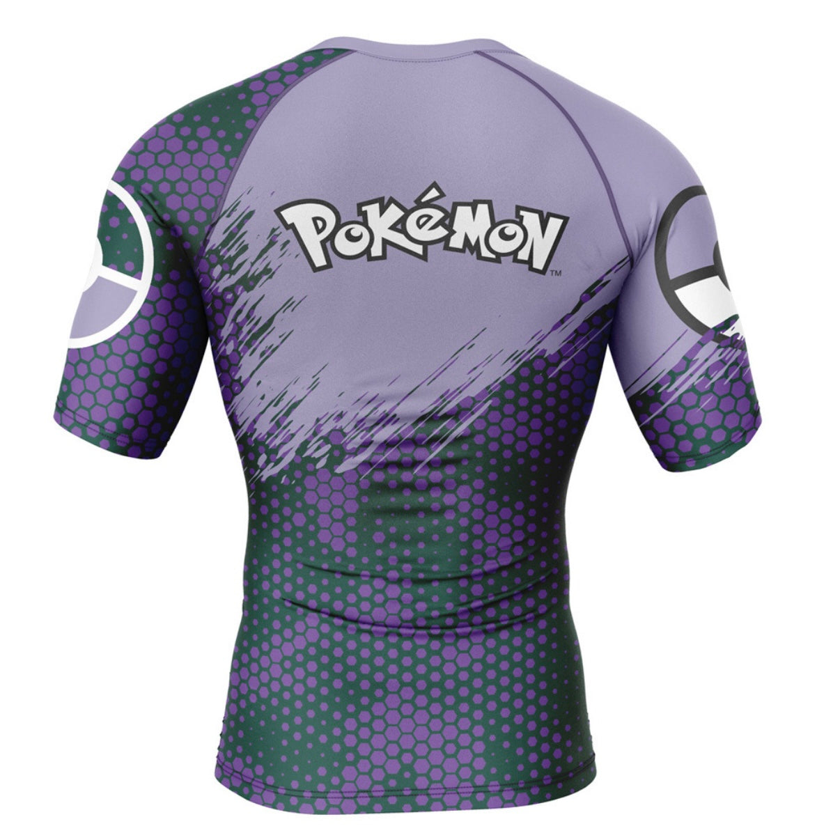 Pokemon Gengar Attack Premium Short Sleeve Rash Guard