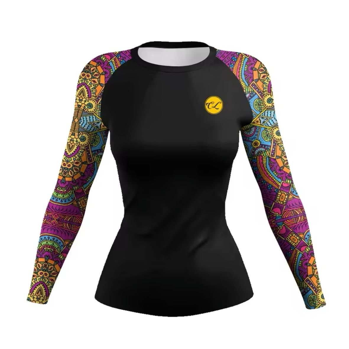 Women’s Aztec Premium BJJ / MMA Rash Guard