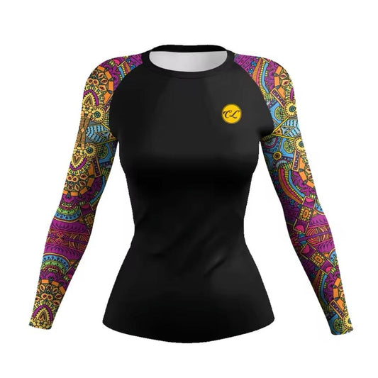 Women’s Aztec Premium BJJ / MMA Rash Guard