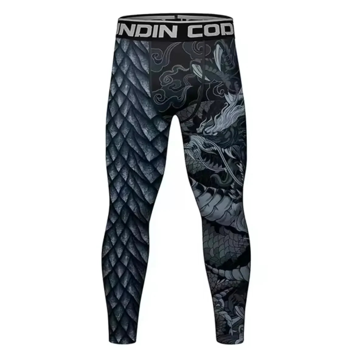 Black Dragon Premium Compression Spats for BJJ, MMA, Wrestling, CrossFit, Yoga, Running, Cycling, and More