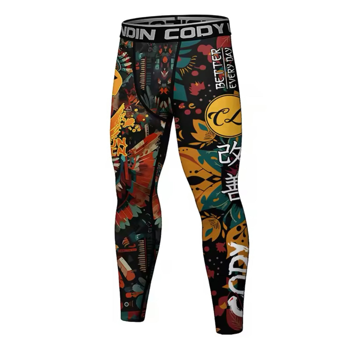 Bird Roller Premium High Neck BJJ No Gi / MMA Set. Rash Guard, Shorts & Spats