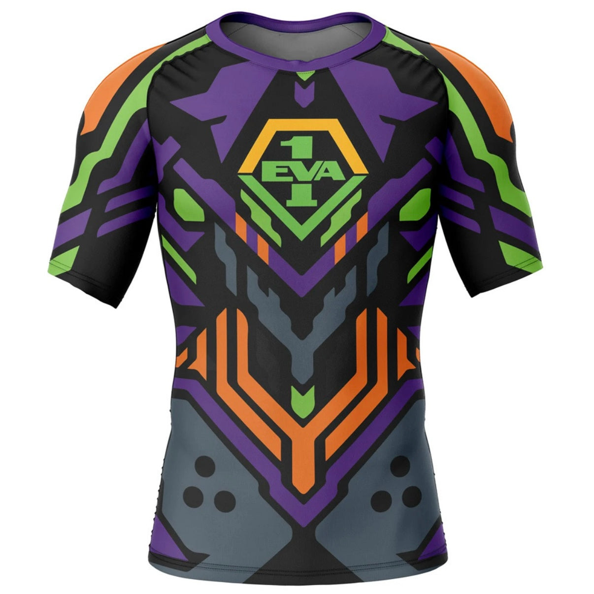 Evangelion Eva 01 Premium Rash Guard - LONG OR SHORT SLEEVE