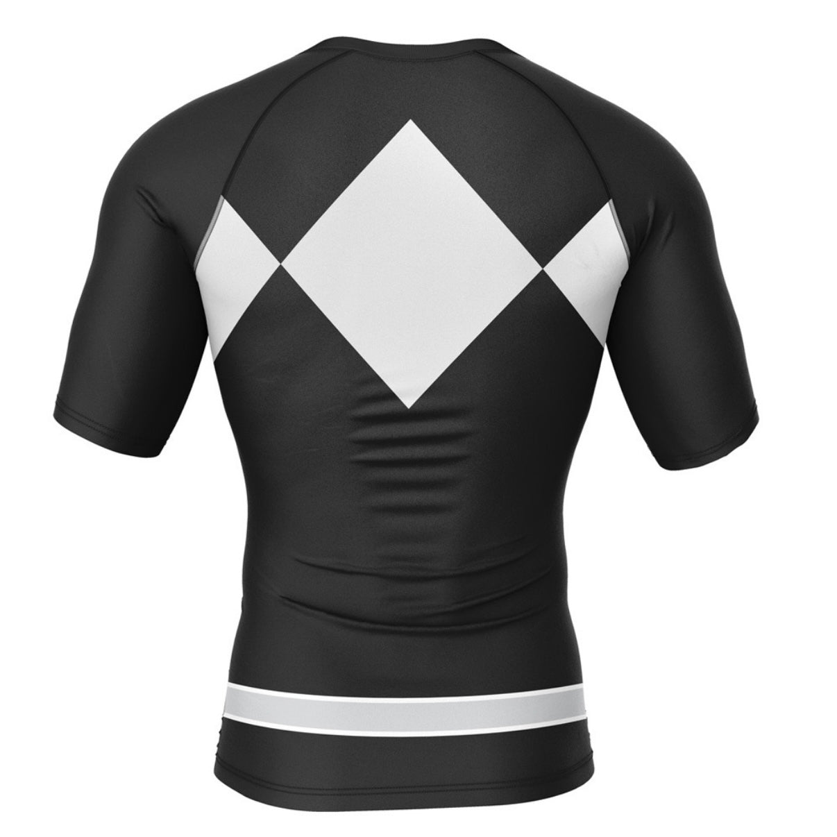 Black Power Ranger Premium Rash Guard - LONG OR SHORT SLEEVE