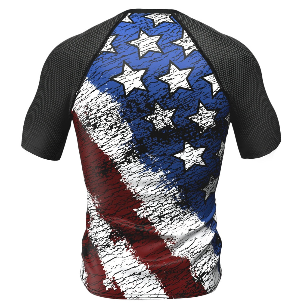 USA Premium Rash Guard - LONG OR SHORT SLEEVE