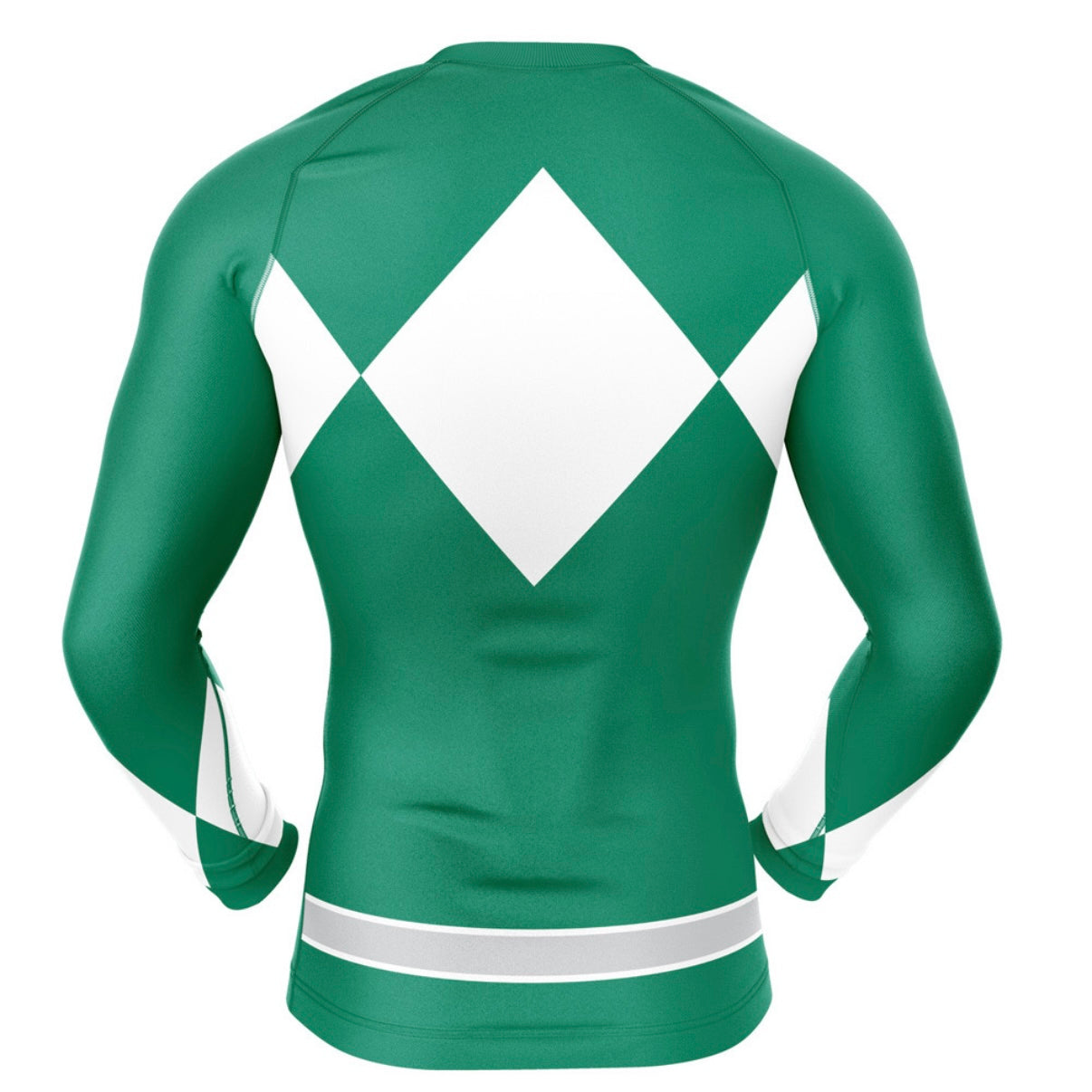 Green Power Ranger Premium Rash Guard - LONG OR SHORT SLEEVE