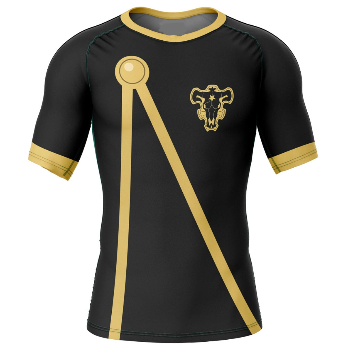Black Clover Black Bulls Premium Rash Guard - LONG OR SHORT SLEEVE
