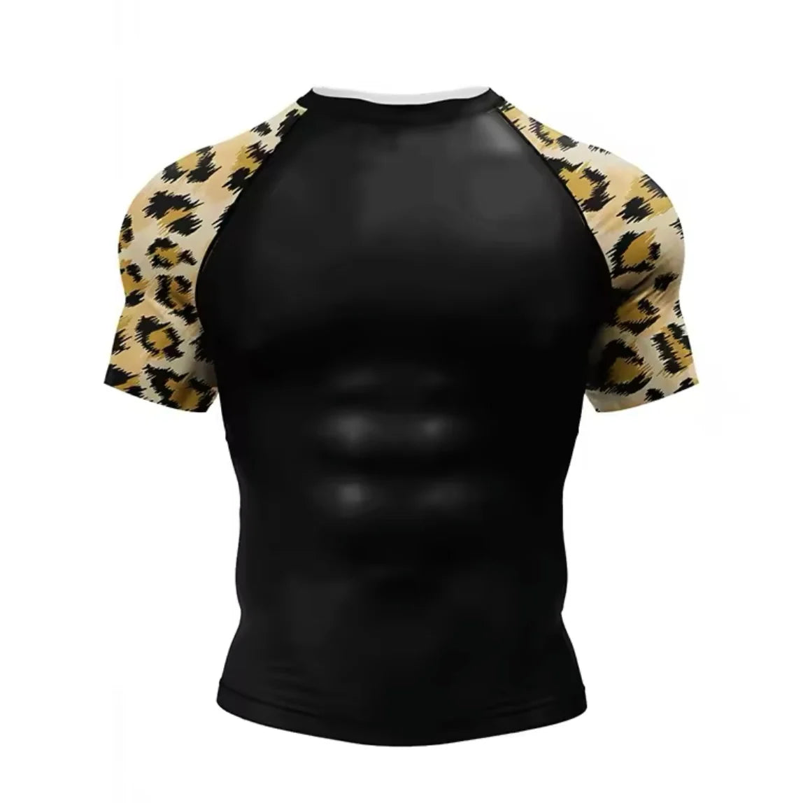 Leopard Premium BJJ / MMA Rash Guard - LONG & SHORT SLEEVE VARIATIONS
