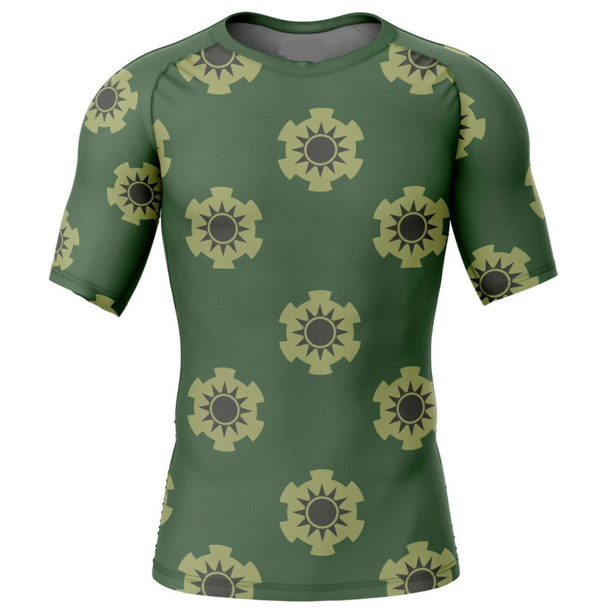 One Piece Zoro Wano Premium Short Sleeve Rash Guard