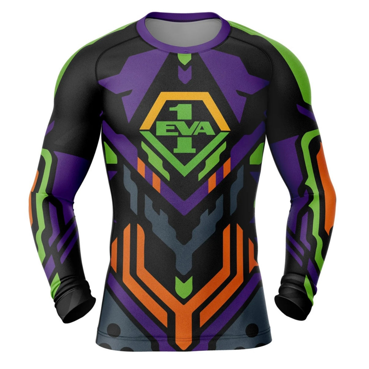 Evangelion Eva 01 Premium Rash Guard - LONG OR SHORT SLEEVE
