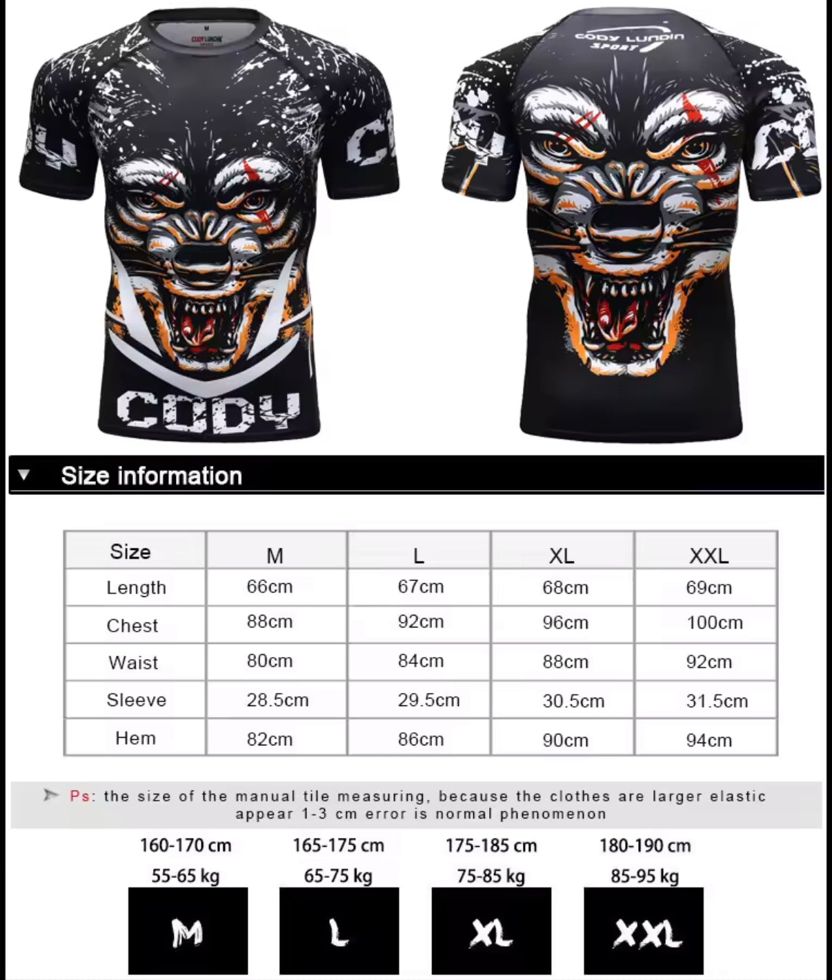 Wolf Premium BJJ No Gi / MMA Set. Rash Guard, Shorts & Spats