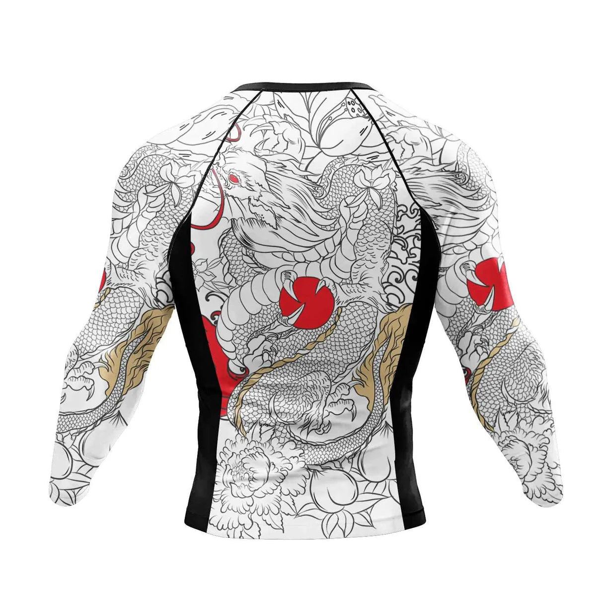 Dragon Roller Premium BJJ No Gi / MMA Set. Rash Guard, Shorts & Spats