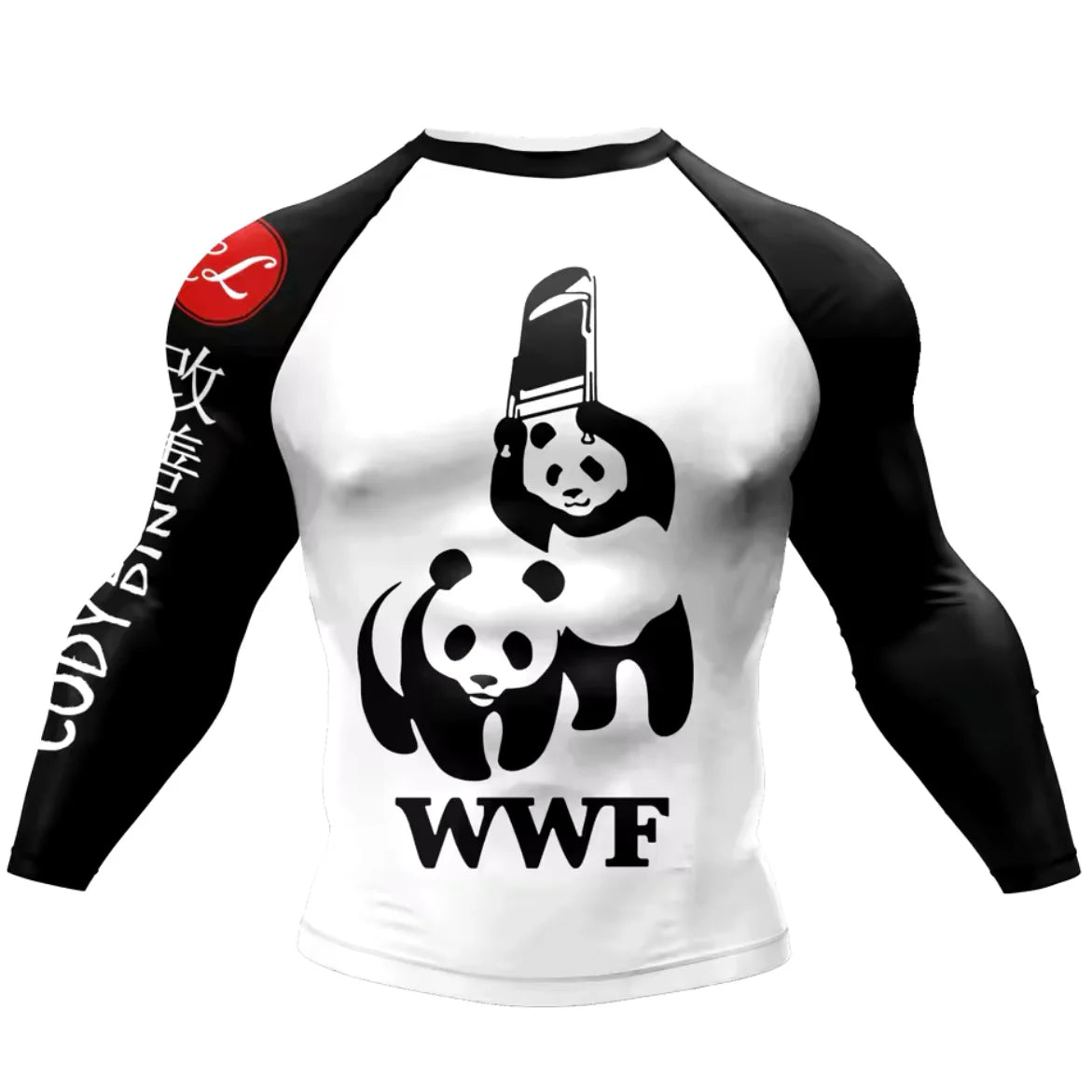 WWF Premium BJJ No Gi / MMA Set. Rash Guard, Shorts & Spats