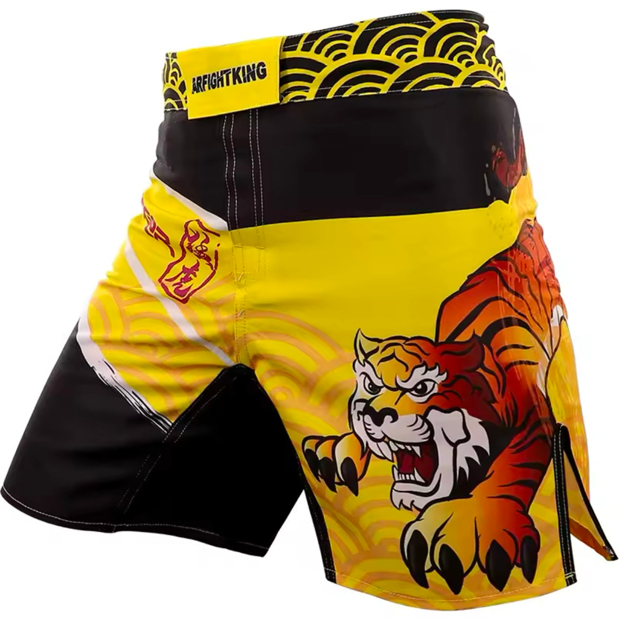 Yellow Tiger Premium MMA Grappling Shorts
