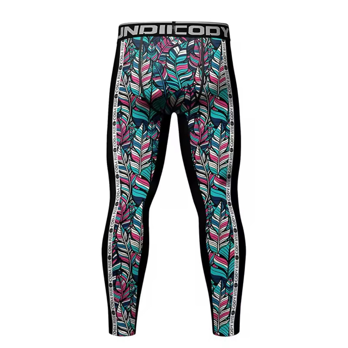 Colourful Roller Premium Compression Spats for BJJ, MMA, Wrestling, CrossFit, Yoga, Running, Cycling, and More