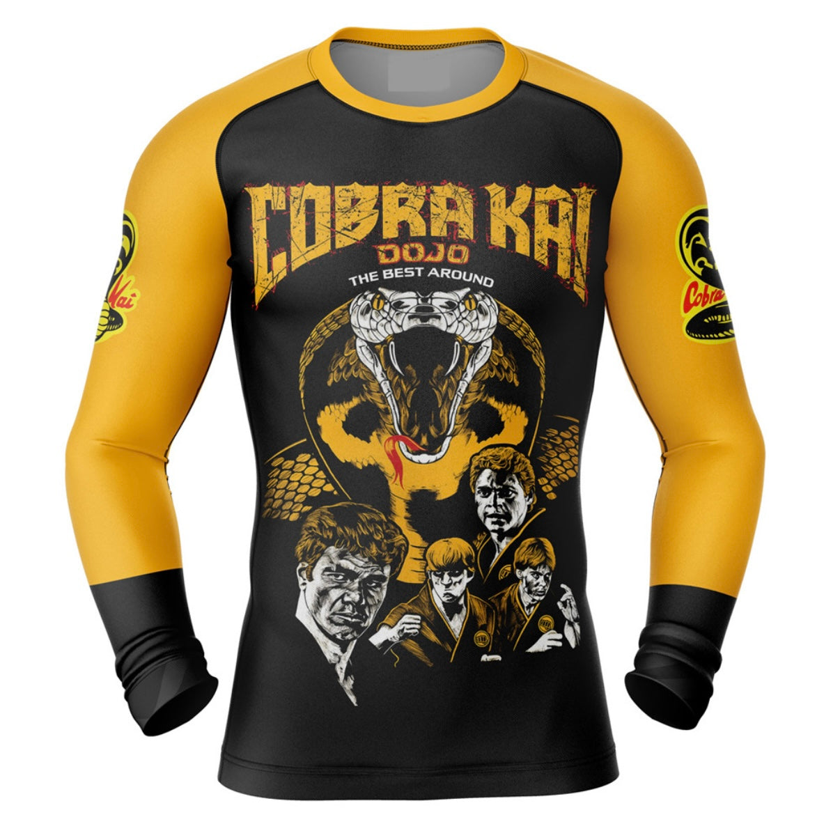 Cobra Kai Premium Rash Guard - LONG OR SHORT SLEEVE