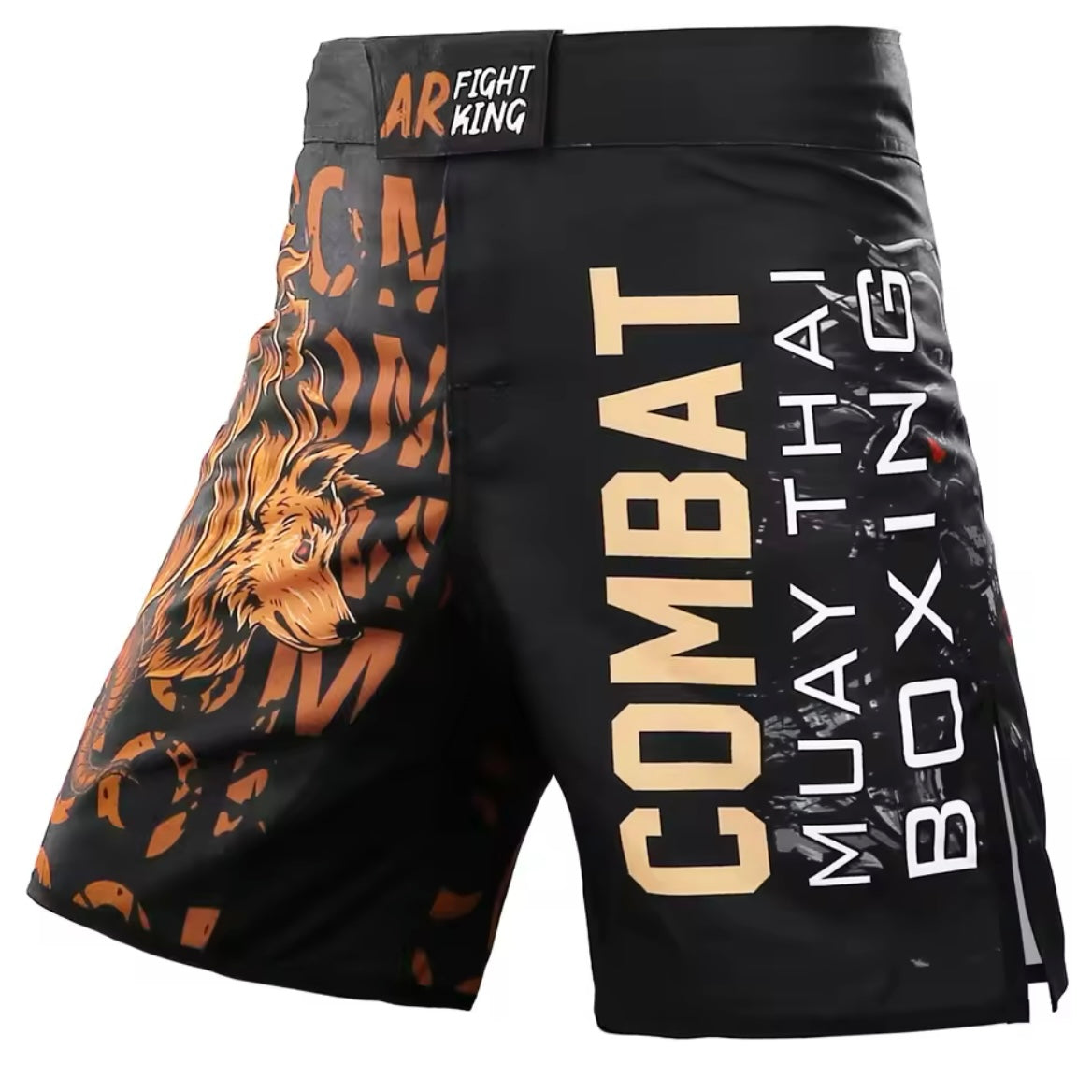Lion & Wolf Premium MMA Grappling Shorts