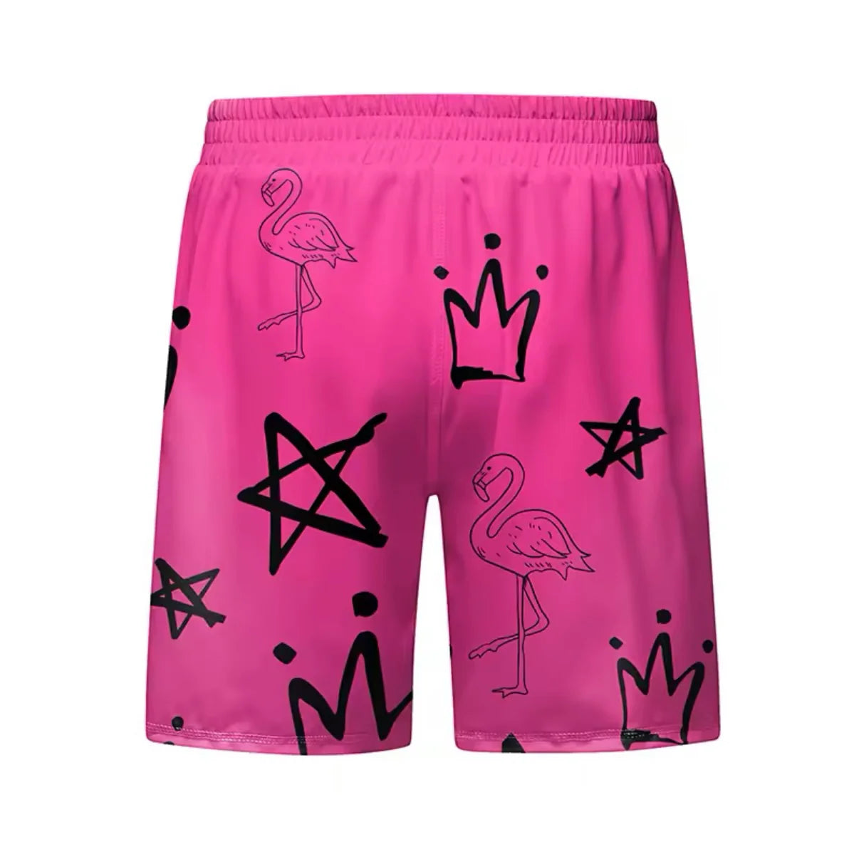 Pink Flamingo Premium BJJ No Gi / MMA Grappling Shorts