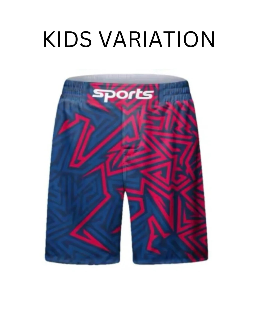 Abstract Geometric Premium BJJ No Gi / MMA Grappling Shorts