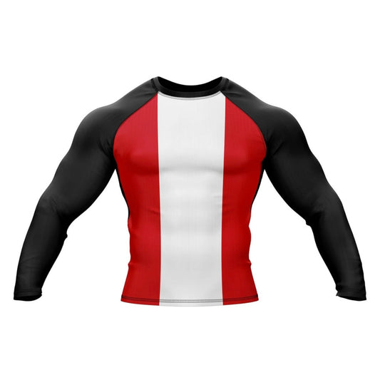 Peru Premium Rash Guard - LONG OR SHORT SLEEVE