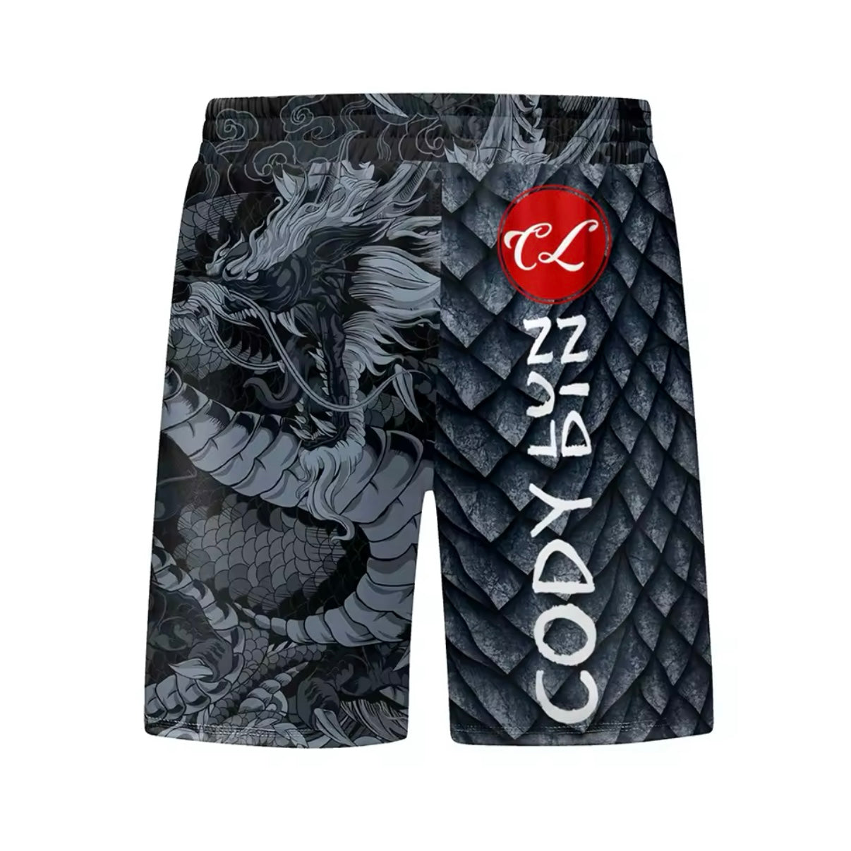 Black Dragon Premium BJJ No Gi / MMA Set. Rash Guard, Shorts & Spats