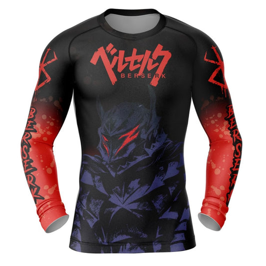 Berserk Armour Premium Rash Guard - LONG OR SHORT SLEEVE