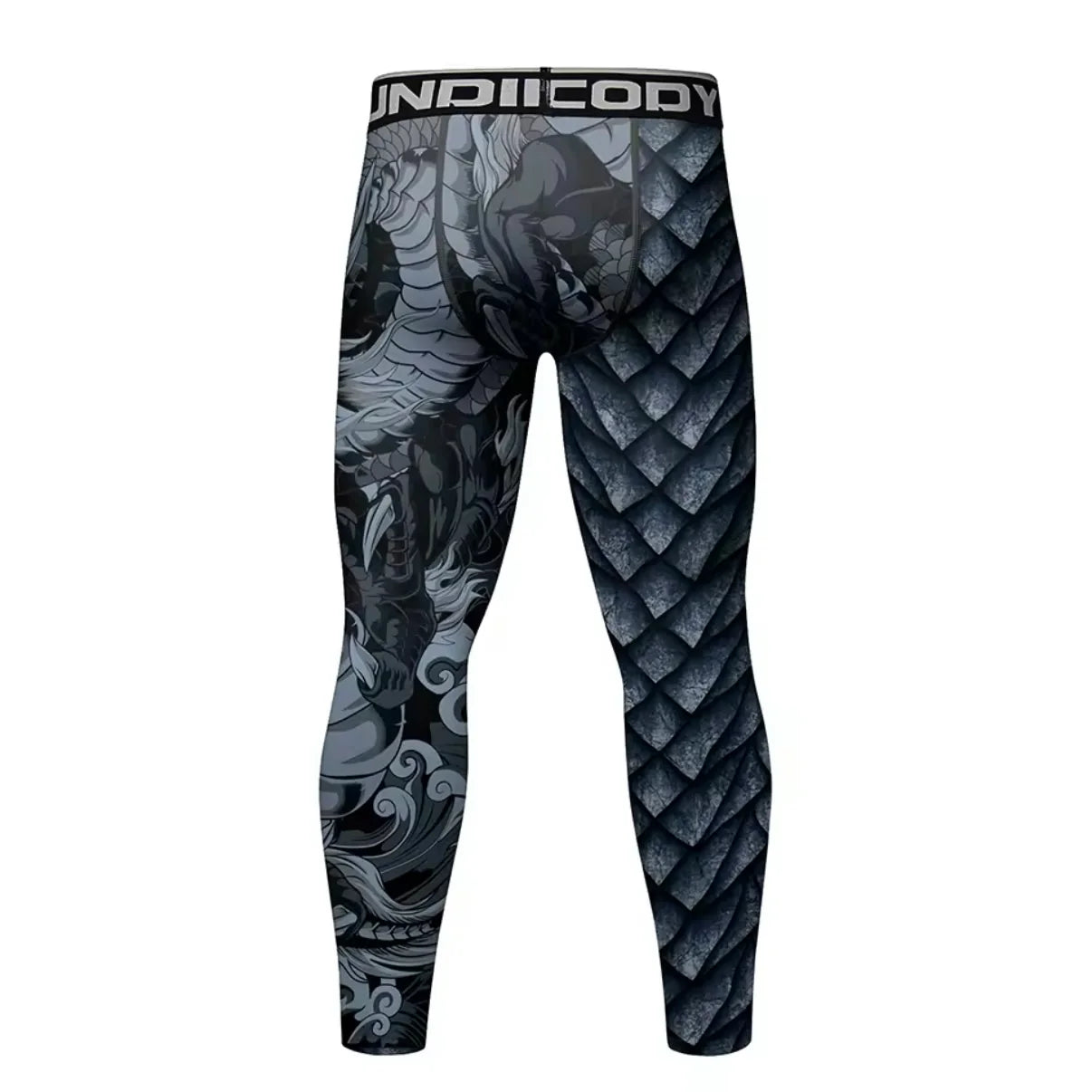 Black Dragon Premium Compression Spats for BJJ, MMA, Wrestling, CrossFit, Yoga, Running, Cycling, and More