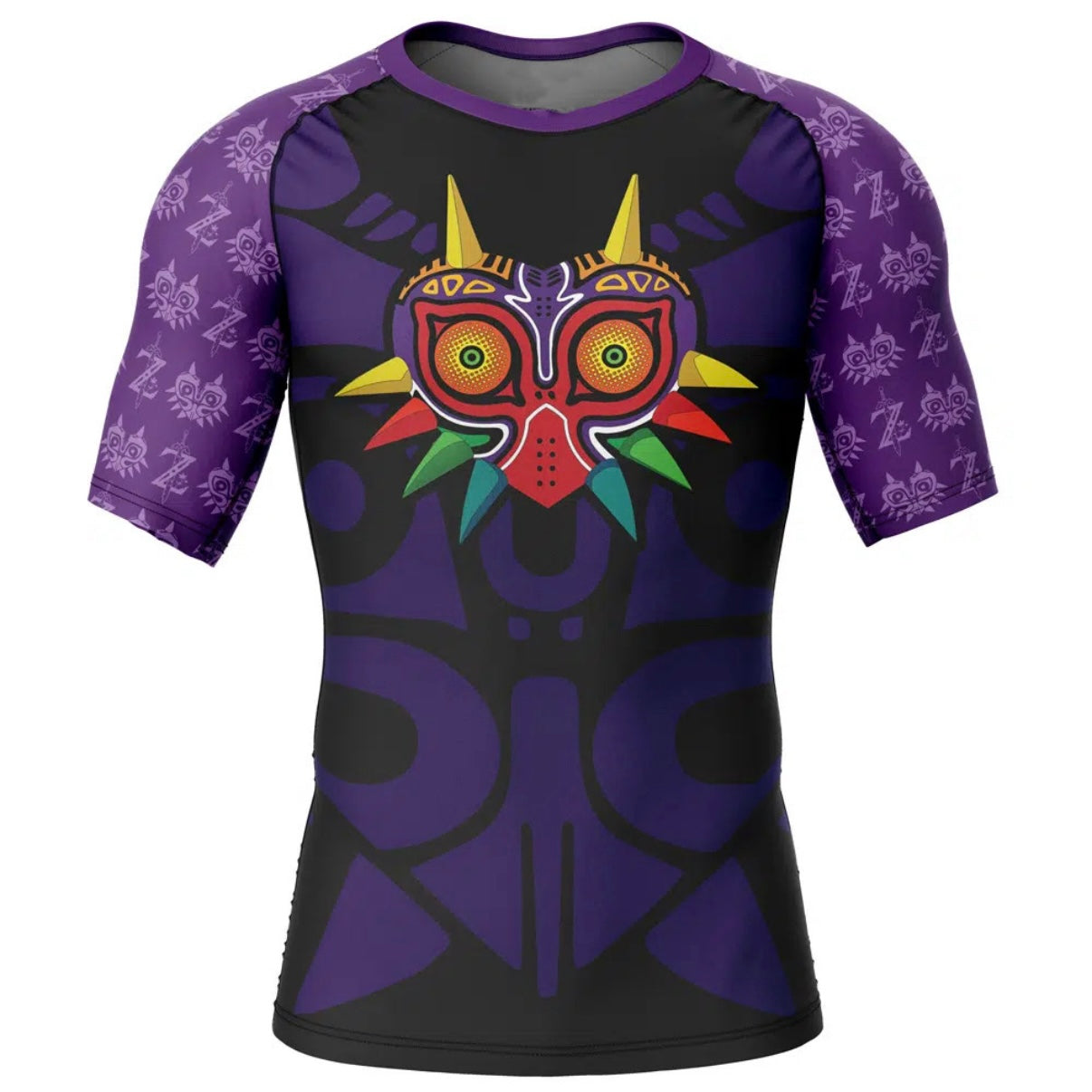 Legend of Zelda Majora’s Mask Premium Short Sleeve Rash Guard