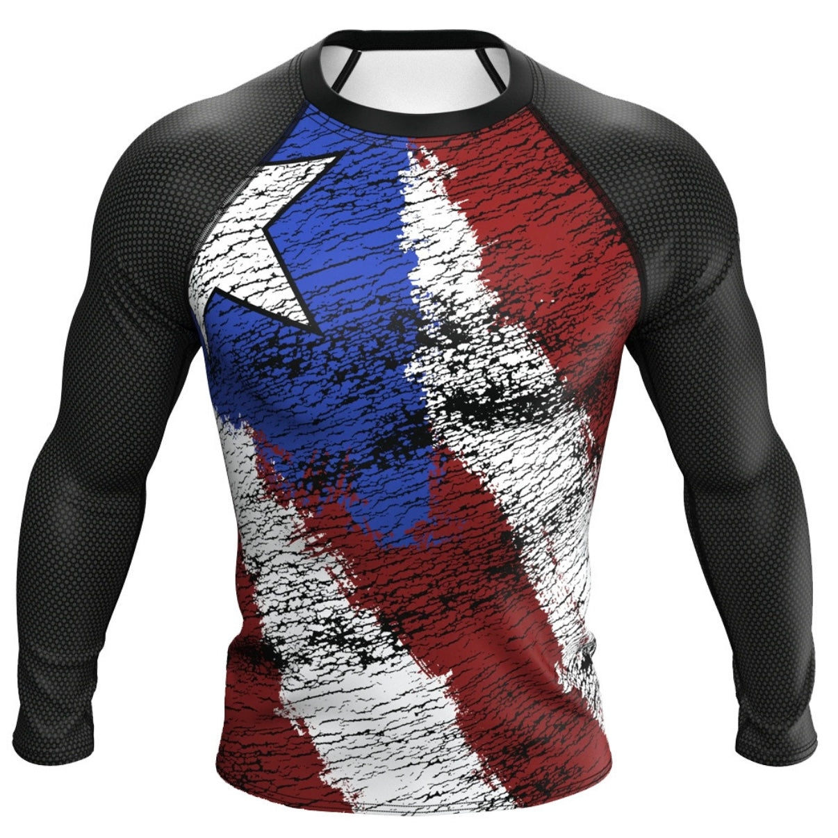 Puerto Rico Premium Rash Guard - LONG OR SHORT SLEEVE