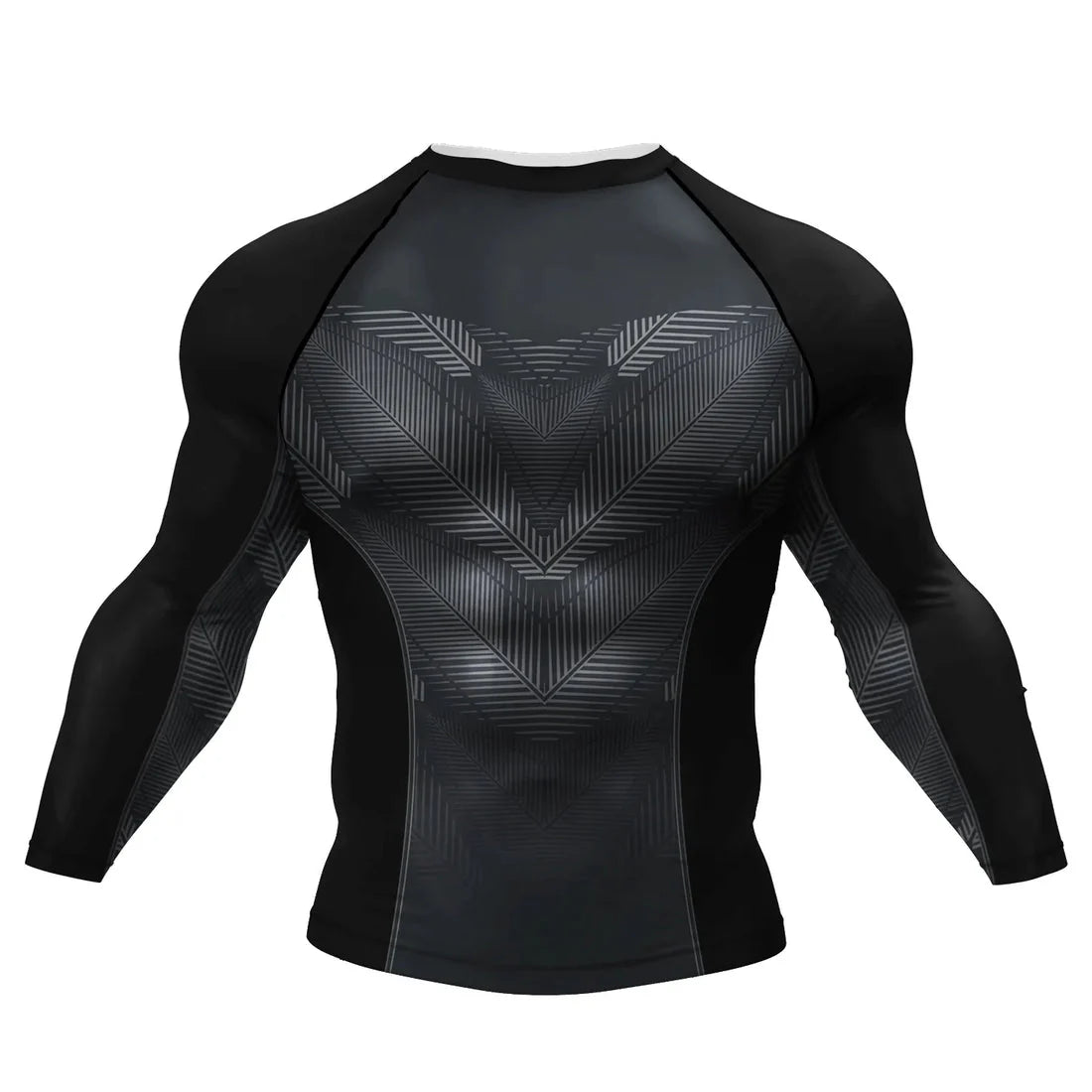 Dark Premium BJJ / MMA Compression Rash Guard - LONG & SHORT SLEEVE VARIATIONS