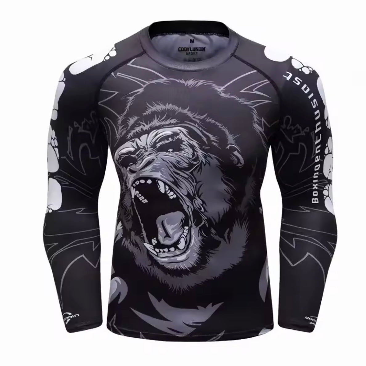 Gorilla Premium BJJ No Gi / MMA Set. Rash Guard, Shorts & Spats