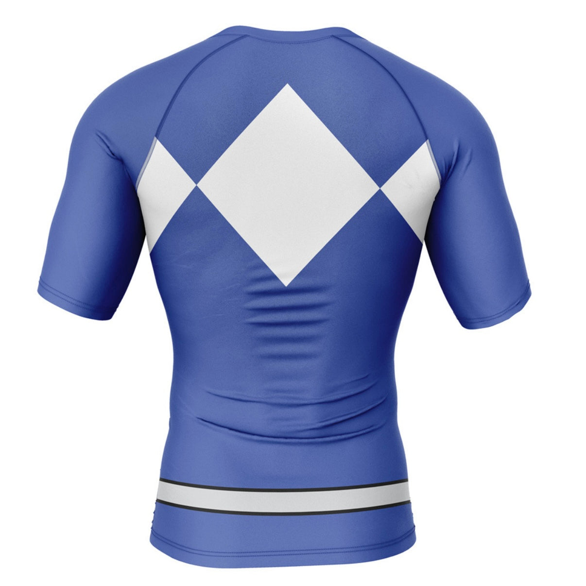 Blue Power Ranger Premium Rash Guard - LONG OR SHORT SLEEVE