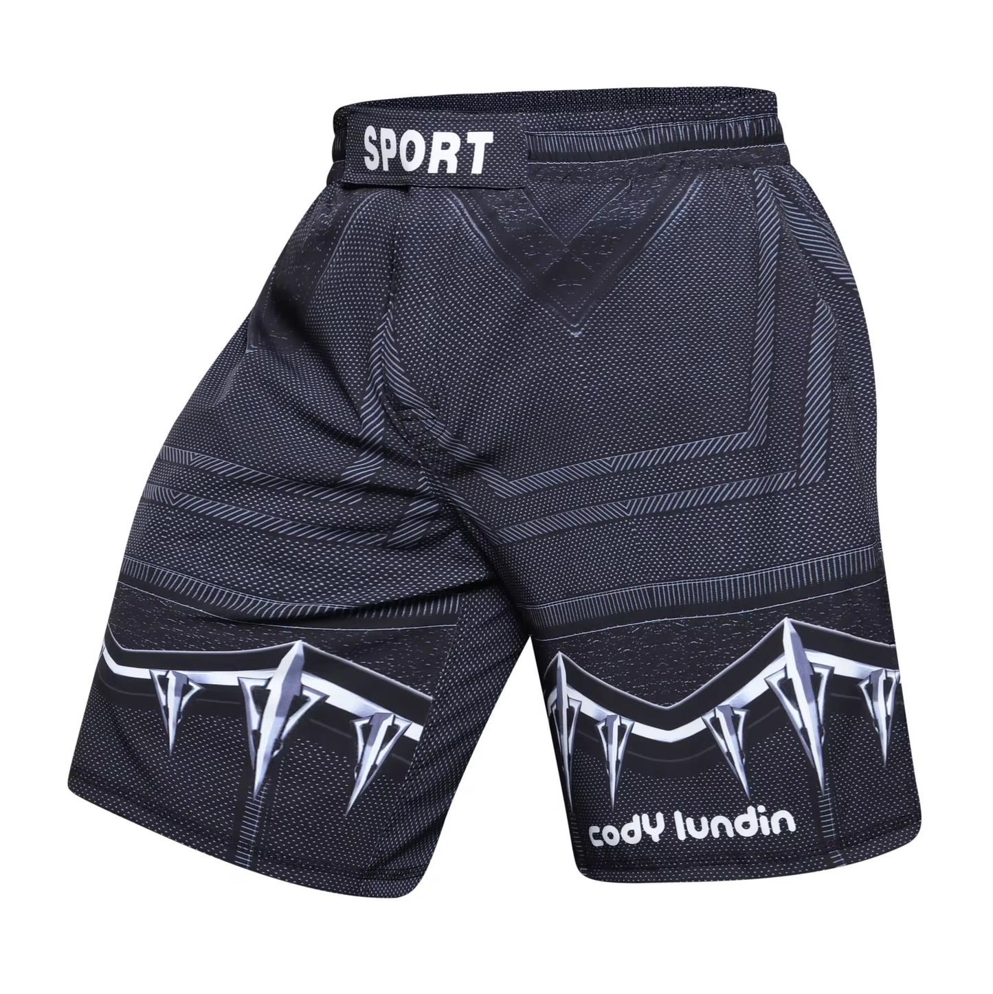 Black Panther Premium BJJ No Gi / MMA Set. Rash Guard, Shorts & Spats