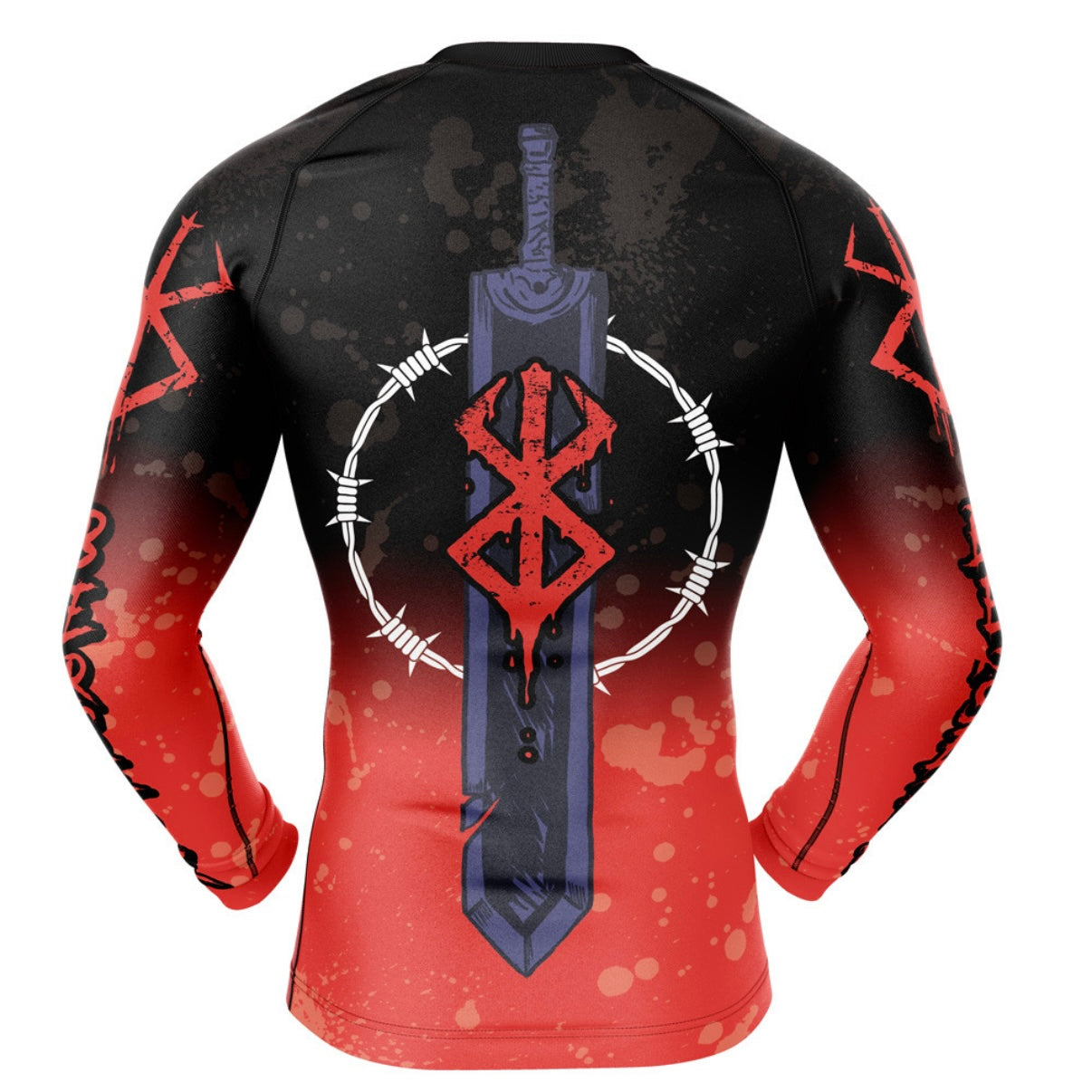 Berserk Armour Premium Rash Guard - LONG OR SHORT SLEEVE