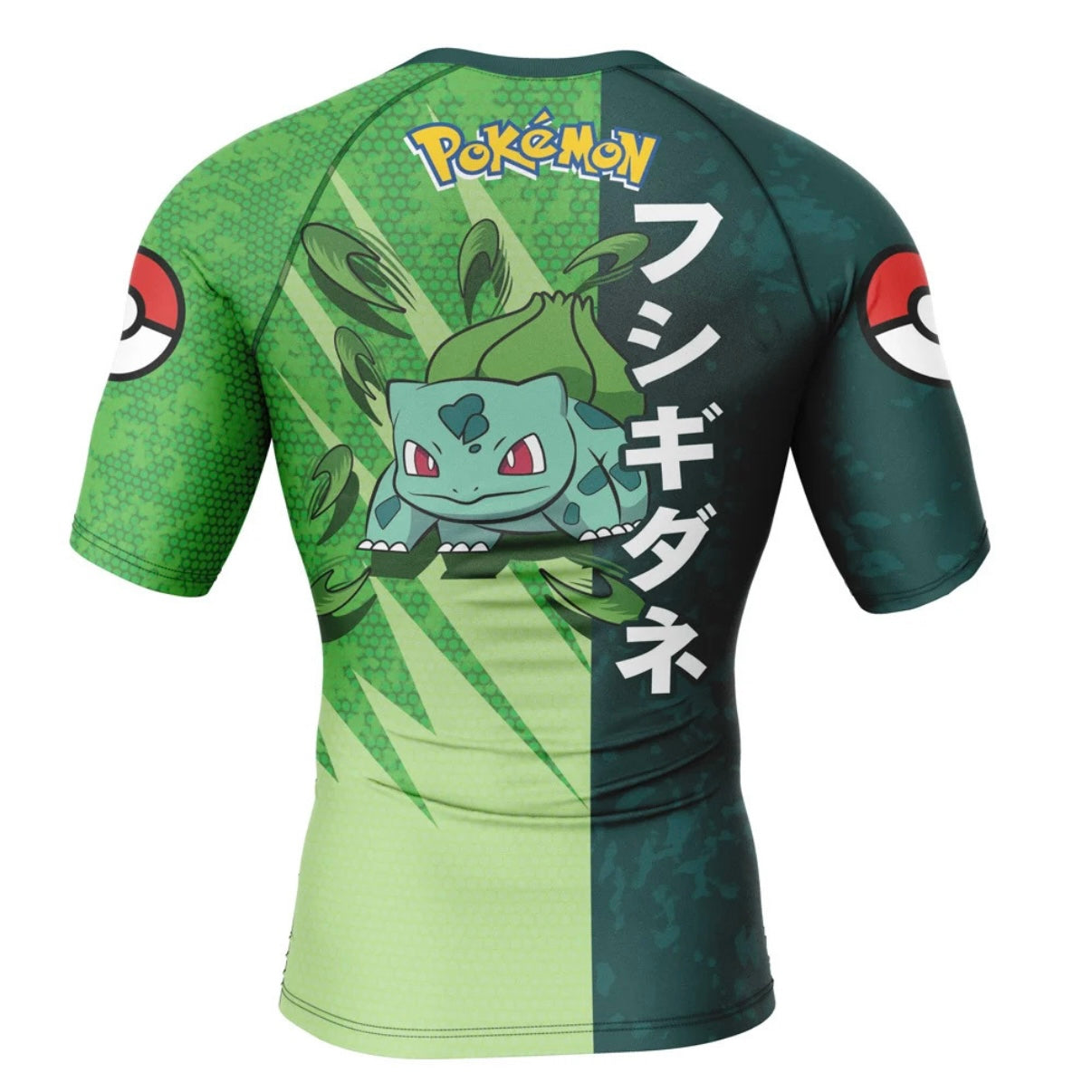 Pokemon Bulbasaur Premium Short Sleeve Rash Guard