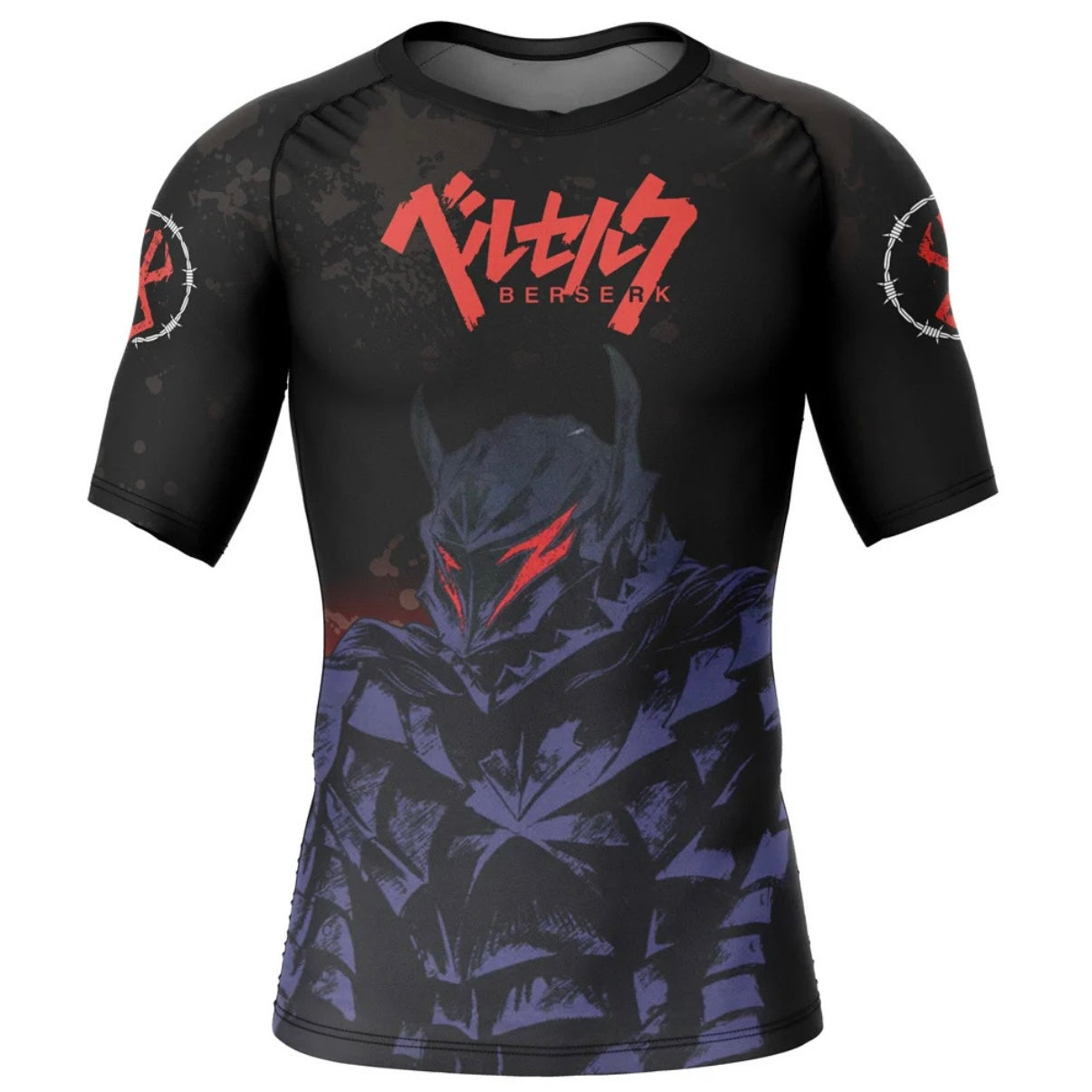 Berserk Armour Premium Rash Guard - LONG OR SHORT SLEEVE
