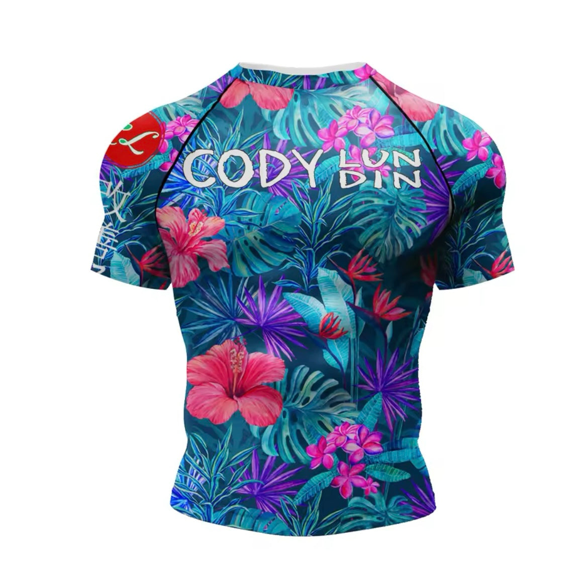 Flower Premium BJJ No Gi / MMA Set. Rash Guard, Shorts & Spats