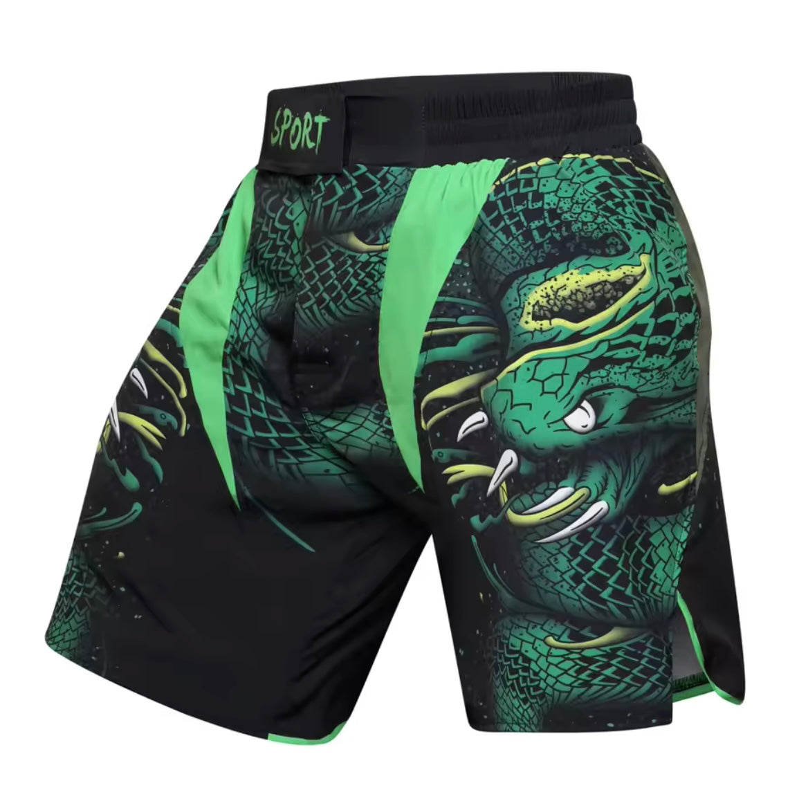 Snake Roller Premium BJJ No Gi / MMA Set. Rash Guard, Shorts & Spats