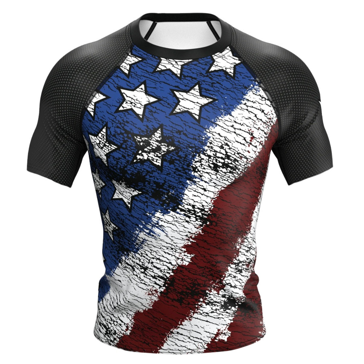 USA Premium Rash Guard - LONG OR SHORT SLEEVE