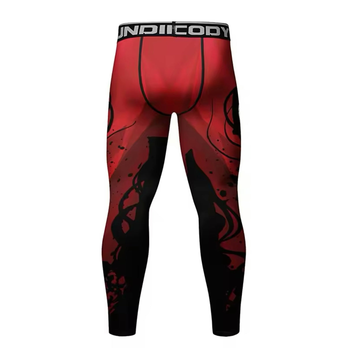 Red Carnage Premium BJJ No Gi / MMA Set. Rash Guard, Shorts & Spats
